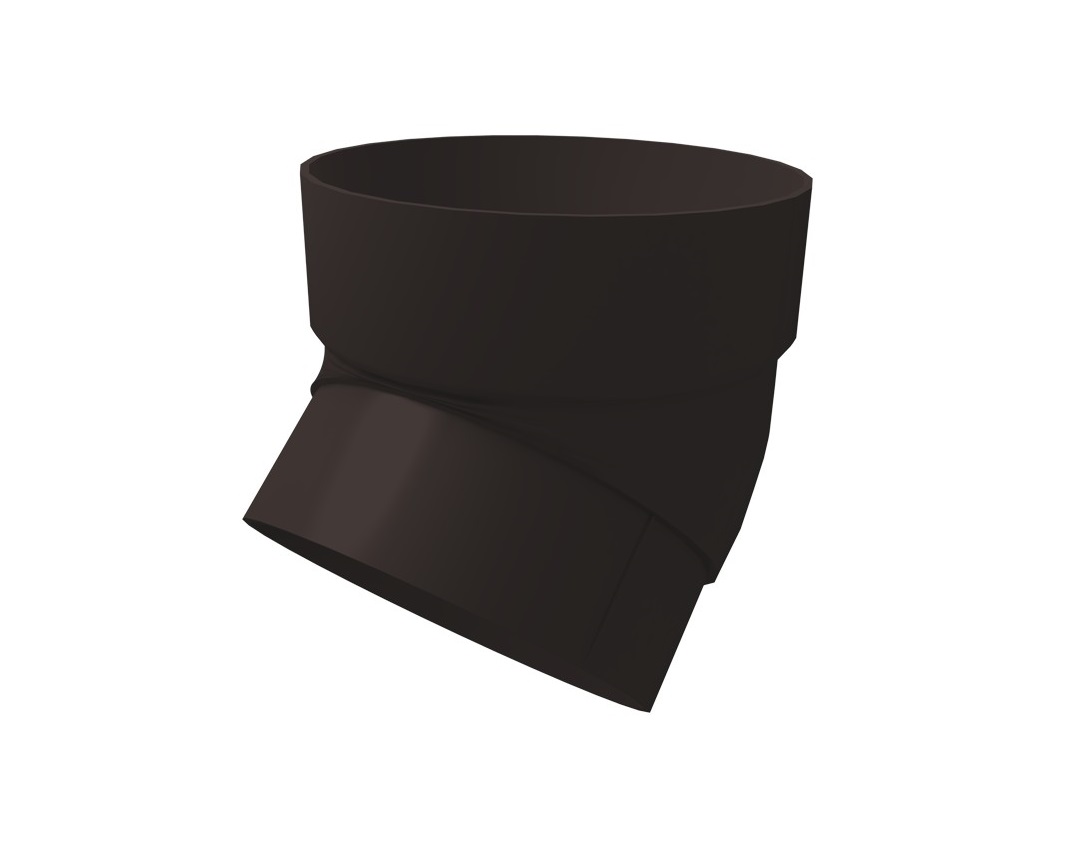 koleno-truby-45-grad-pvkh-grand-line-korichnevoe-rr32-212373