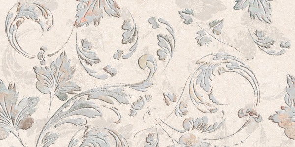 Плитка декор Павана декор 1 светло-бежевый (плитка керам.глаз. для стен 250х500) 1 сорт