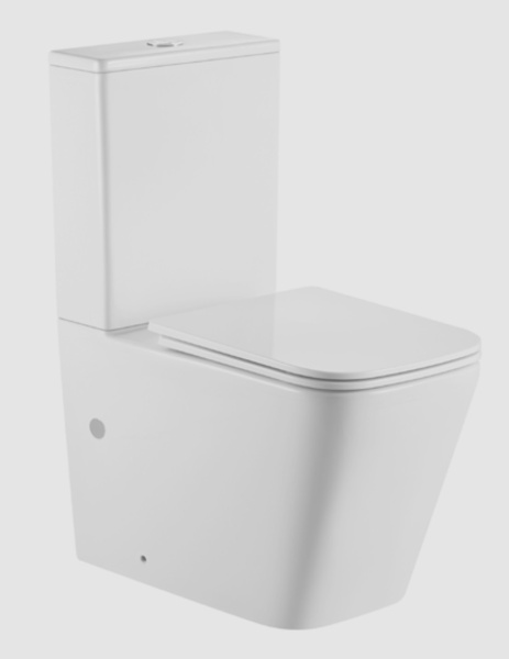 Унитаз напольный Triton-Pro Corso CO-3006, сиденье, фурнитура, Щ0000057976