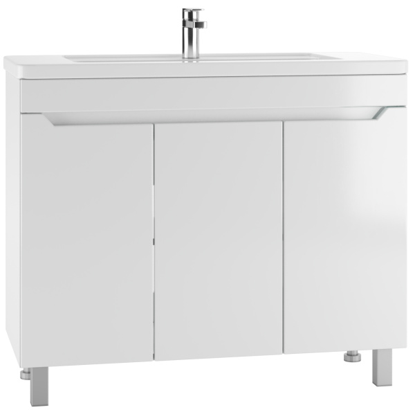 Тумба под умывальник "Mario 100" Мечта без ящика АЙСБЕРГ DM2327T