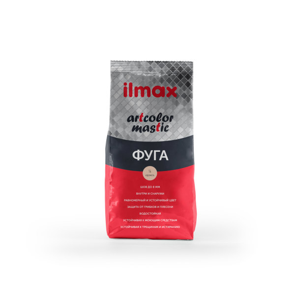 Композиция для заполнения швов 14 Карамель, HBC "ilmax artcolor mastic", 2кг