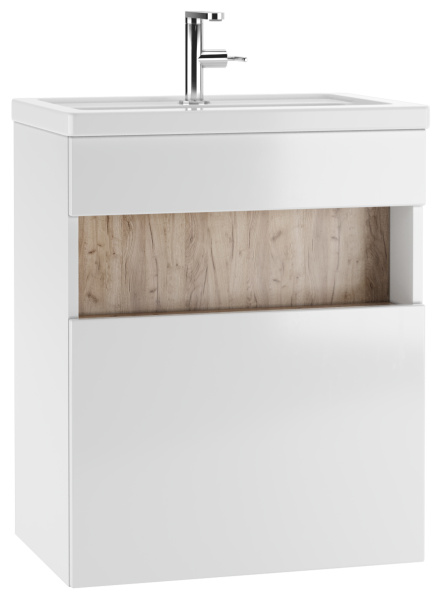Тумба подвесная под умывальник "Maria 60" Fortuna В1 Домино DF3103T