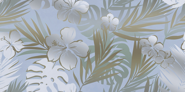 Декор COLORES FIORI CELESTE 315*630, (Водопоглощение BIII)