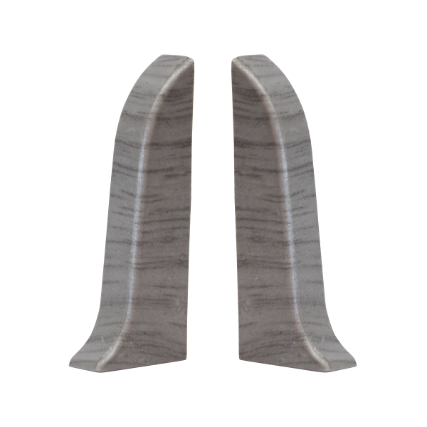 Заглушка левая и правая 58мм 855 Серебристый жемчуг (упак 2шт)