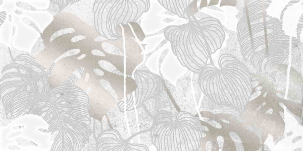 Настенная вставка Куба 2 многоцветный 300x600 (Водопоглощение BIII)