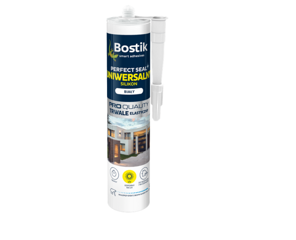 BOSTIK PERFECT SEAL Герметик силиконовый универсальный белый, 280мл. BOK638516