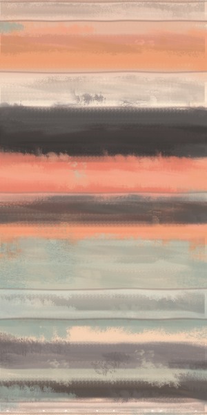 Плитка керам. глаз. для стен фризовая 300х600 ВК Новус радуга бирюзовый1