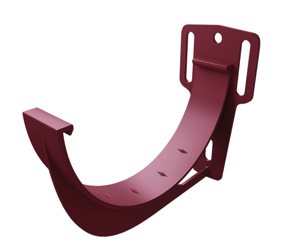 Кронштейн желоба slider ПВХ Grand Line бордо (RAL 3005)