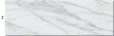 ВК Калакатта Мармо 2 белый (Плитка керамическая полусухого прессования глазурованная группы BIII (E>10%) 750х250х10) декоративная 1 сорт