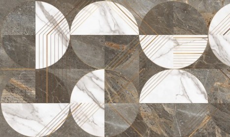 ВК Аверно/ВК Averno микс (Плитка керамическая полусухого прессования глазурованная группы BIII (E>10%) 500х250х8) декоративная 1 сорт