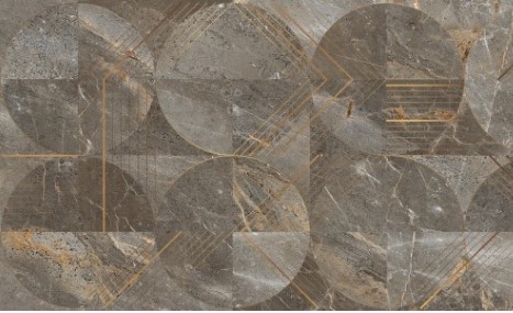 ВК Аверно/ВК Averno коричневый (Плитка керамическая полусухого прессования глазурованная группы BIII (E>10%) 500х250х8) декоративная 1 сорт