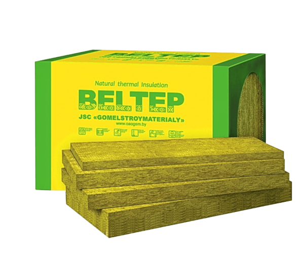 Плиты теплоизоляционные ФАСАД 12 1200*600*100мм (уп/0,216м3)