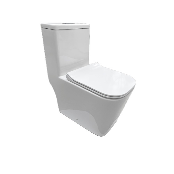 Унитаз напольный моноблок Triton-Pro MONO MO-8706, сиденье, фурнитура, Щ0000057977