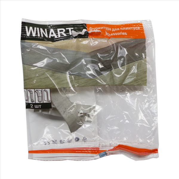 Соединитель 58мм 859 Мрамор светлый (упак 2шт)