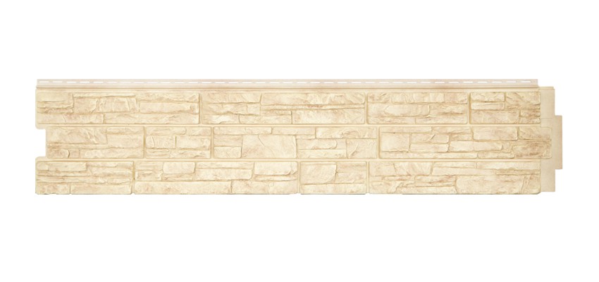 Панель фасадная GL ЯФАСАД Скала жемчуг