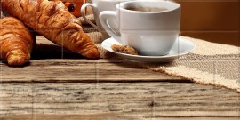 Панно Брик кофе 4 кремовый (Плитка керамическая полусухого прессования глазурованная группы BIII (E>10%) 600х300х9) 1 сорт