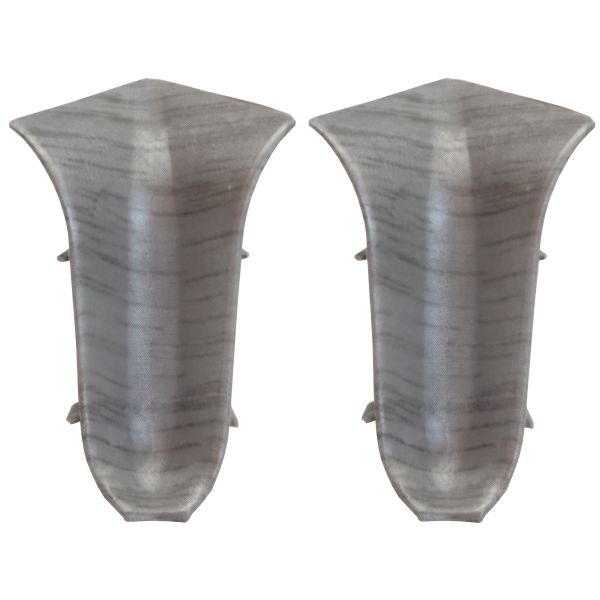 Внутренний угол 58мм 855 Серебристый жемчуг (упак 2шт)