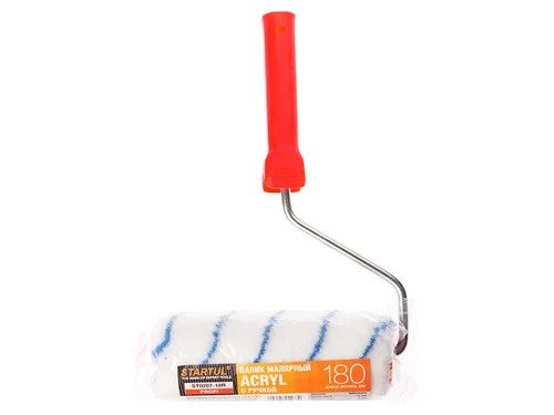 Валик "STARTEX" 48-180мм с ручкой 8мм STARTUL PROFI(Китай) (ST0204-18R)