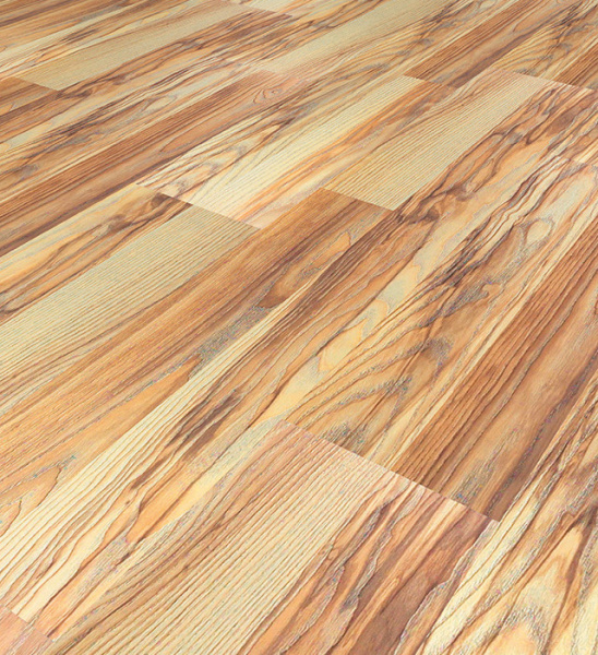 Покрытие напольные ламинир.ULTRAFLOOR Castello 32кл, 8 мм  1285х192 8075 Ясень Белый