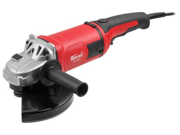 Двуручная углошлифмашина WORTEX LX AG 2326-3 в кор. (2100 Вт, диск 230х22 мм, плавный пуск) (0319091)