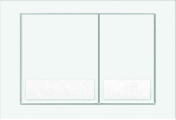 Кнопка для инсталляции Alfa M06 белая, арт. SPP/030/0/K