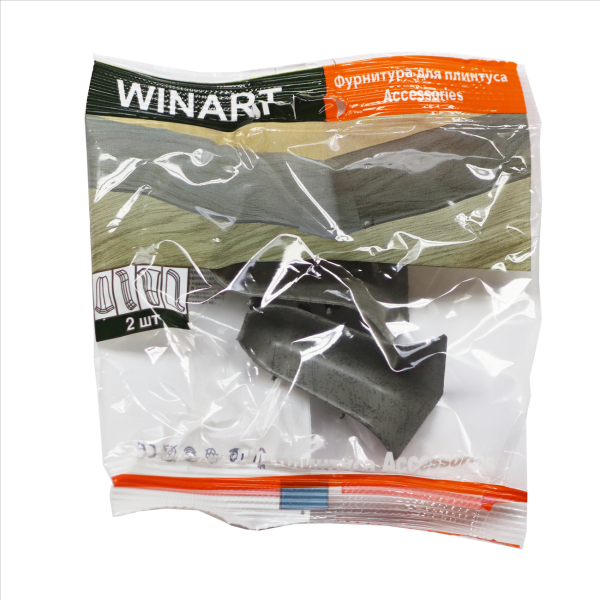 Внутренний угол 58мм 858 Мрамор темный (упак 2шт)