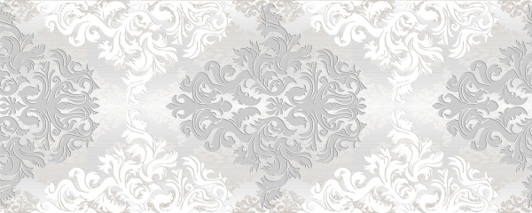 ВК Бристоль светло-серый (Плитка керамическая полусухого прессования глазурованная группы BIII (E>10%) 500х200х8) декоративная 1 сорт