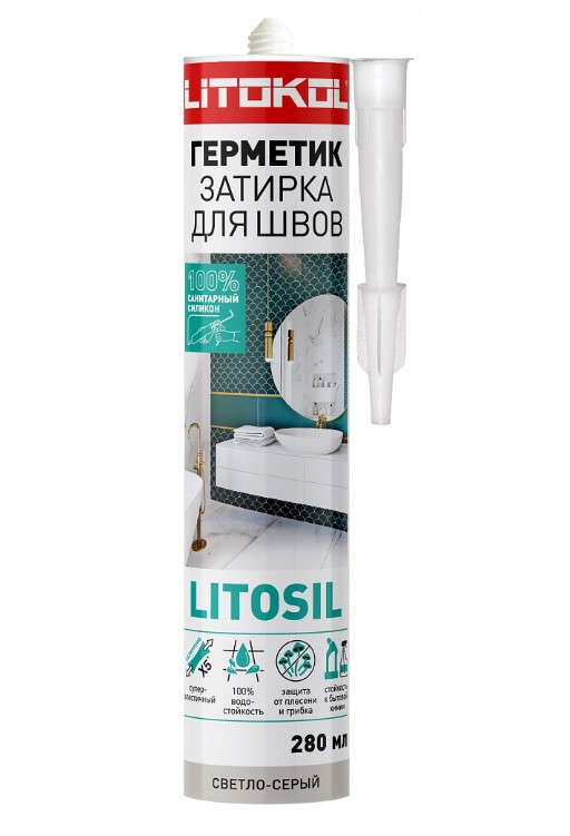 Герметик светло-серый
