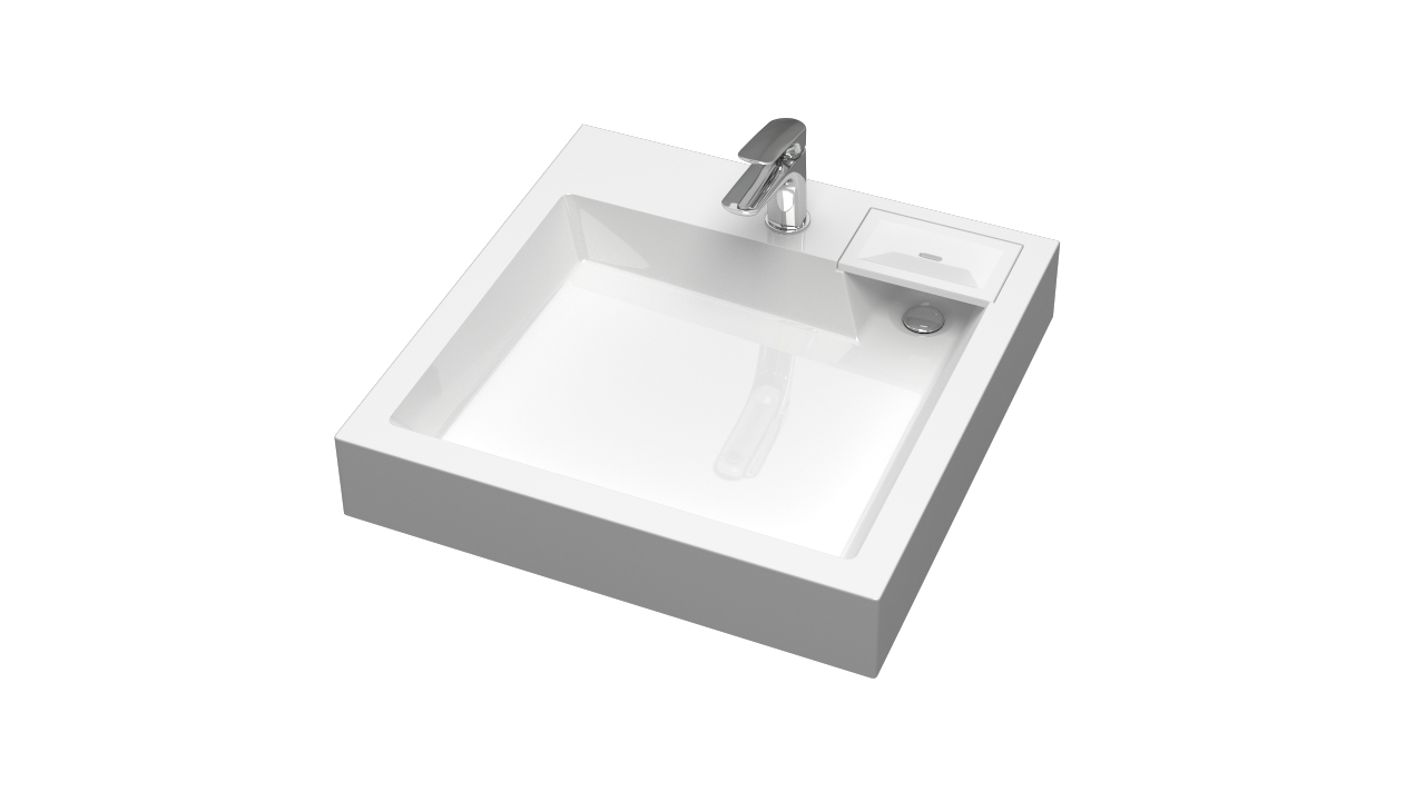 Новая раковина 600х600 ЛЮКС V61