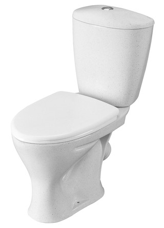 Унитаз-компакт Версия крап на белом