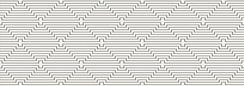 Декор SENSE CREMA MEANDRO 251*709, (Водопоглощение BIII)