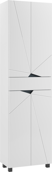 Пенал напольный Vector 55 с одним ящиком Домино DV6605P