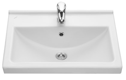 Умывальник Визит с переливом белый