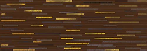 Декор SENSE MIX GOLD 251*709, (Водопоглощение BIII)