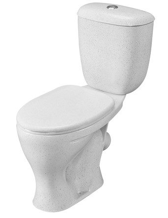 Унитаз-компакт Воротынский крап на бел.