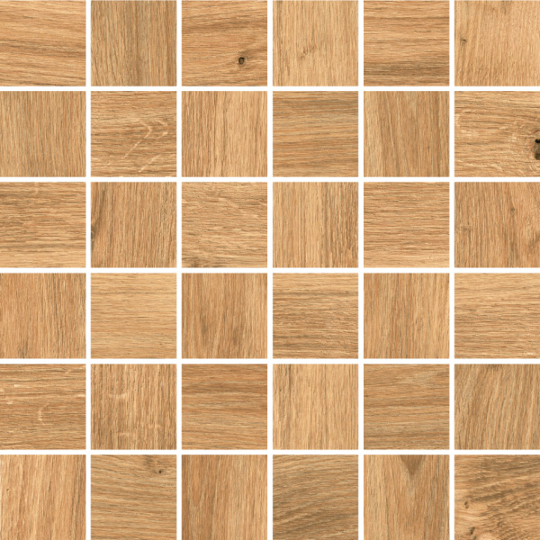 Напольная мозаика Woodhouse коричневый 30x30 (Водопоглощение BIa) A-WS6O116\J