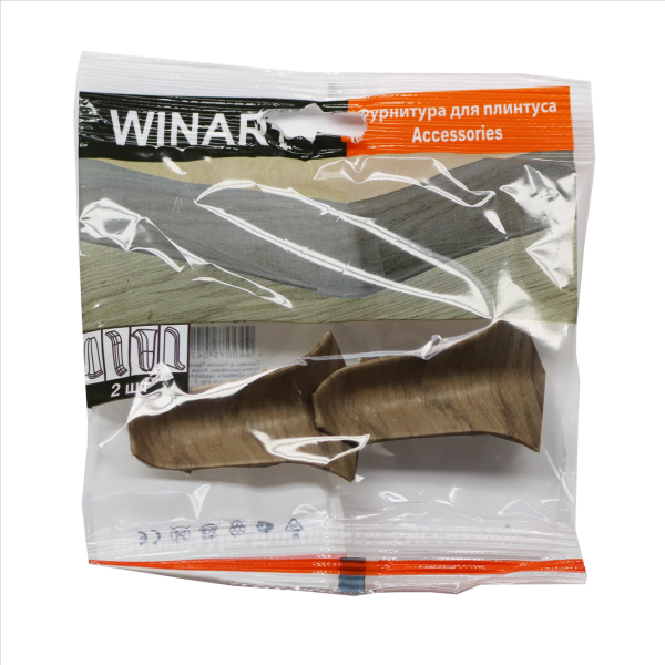 Внутренний угол 58мм 856 Дуб элит (упак 2шт)