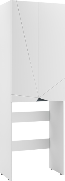 Шкаф над стиральной машиной 650 Vector (разобранный) Домино DV6606H