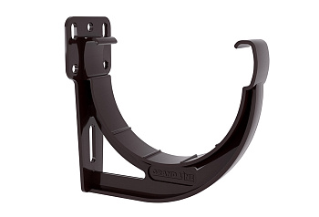 Кронштейн желоба 135 slider ПВХ Grand Line коричневый (RR 32)