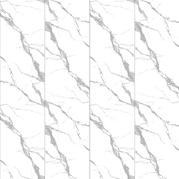 Панель ПВХ Stella Light Slim Мрамор Крестолла 671 / 2600х250х5 (15 шт./упак)