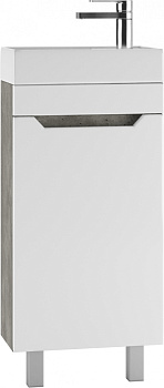 Тумба под умывальник "Енисей 40" Мечта без ящика Бетон АЙСБЕРГ DM2330T