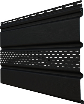 Софит Premium Acryl частично перфорированный Grand Line 3,0 черный