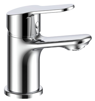 Смеситель для умывальника AQ26, Аква/Aqua, хром, VODA