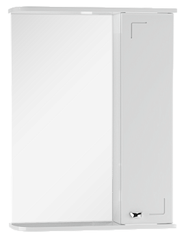 Шкаф-зеркало Классик 50 правый  АЙСБЕРГ DA1049HZ