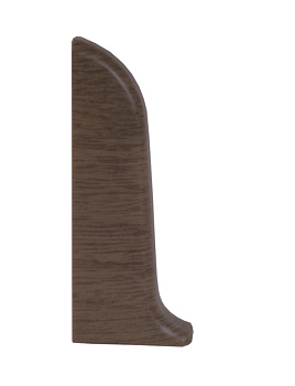 Заглушка лев и прав 58мм L042 Орех (упак 2шт)