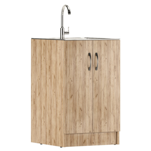 Тумба под нерж. мойку 60х60 Дуб Сонома Домино D6060DS