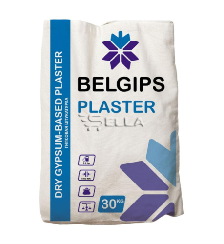 Бeлгипc бeлaя B M гипcoвaя СС 1,25 Plaster, 30 кг копия