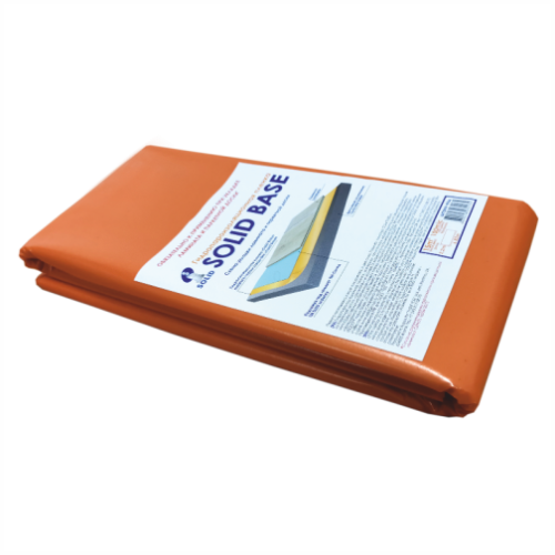 Пленка п/э гидропароизоляционная Солид под ламинат 100мкм, оранжевая 15м2 (2,2*6,82)