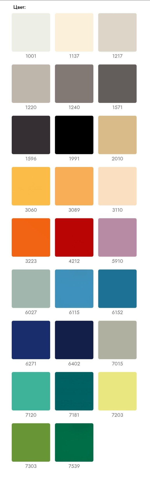 Unifloor colors