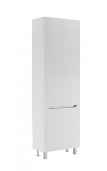 Пенал напольный 60 Мечта без ящика с корзиной для белья АЙСБЕРГ DM2502P